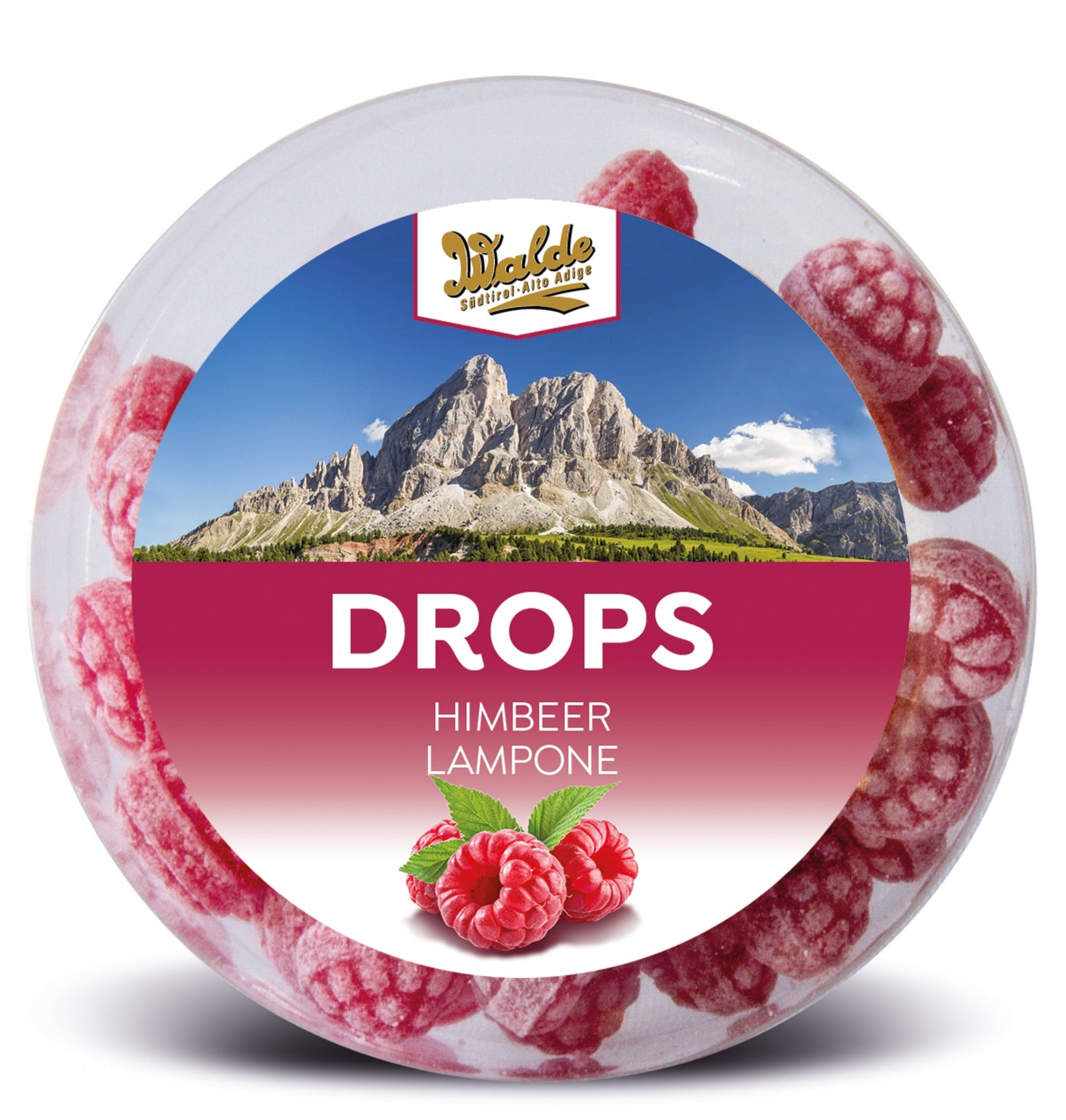 Drops caramelle al gusto lampone