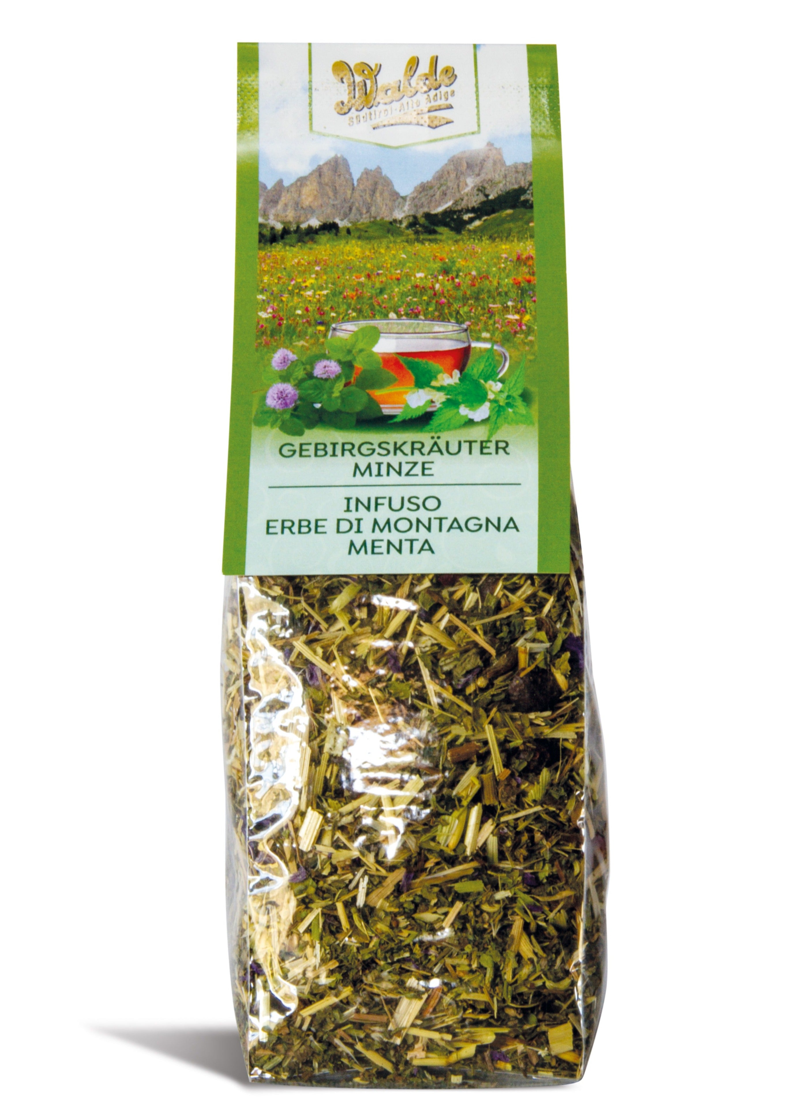 infuso erbe di montagna menta