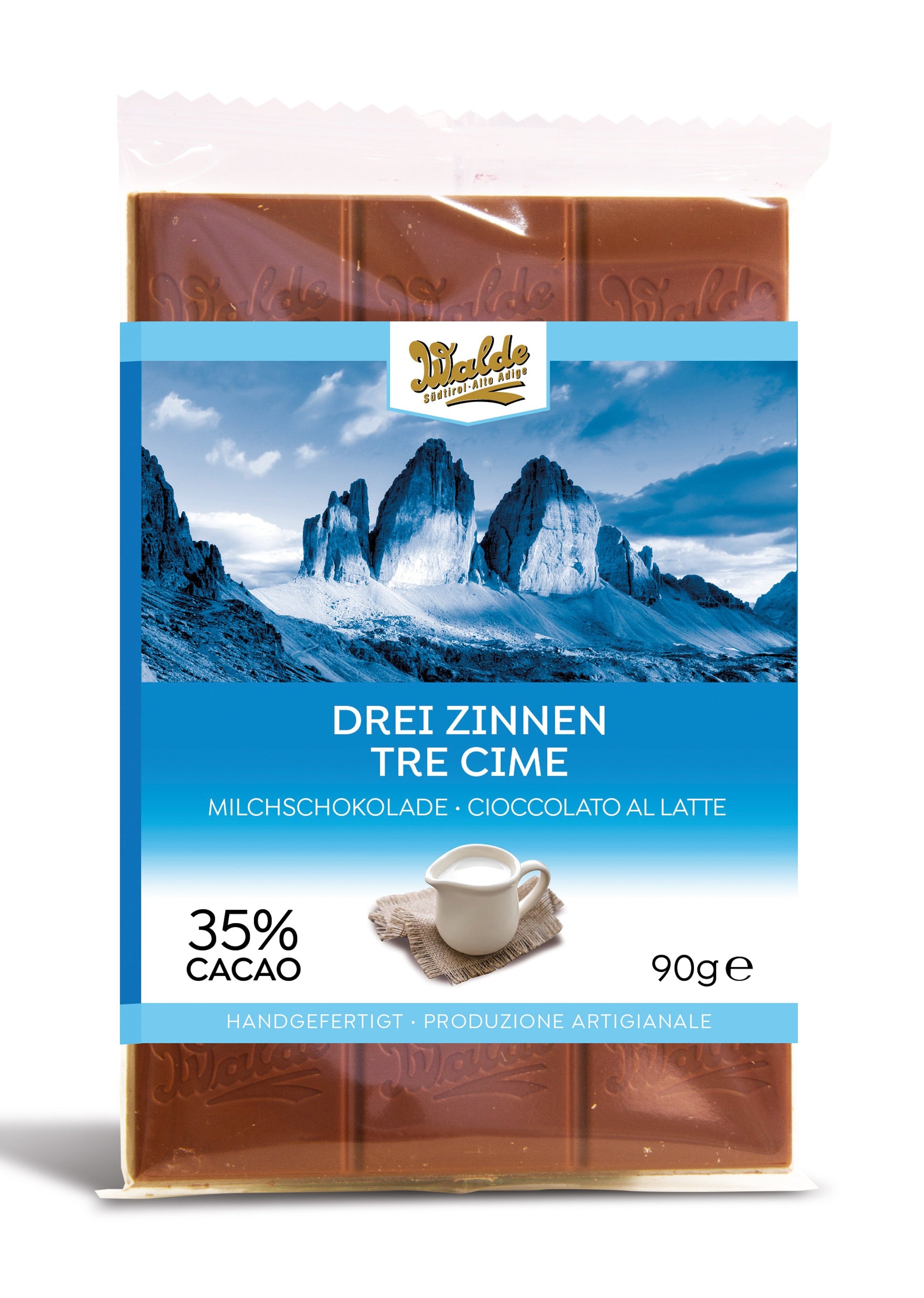 TRE CIME - tavoletta al latte