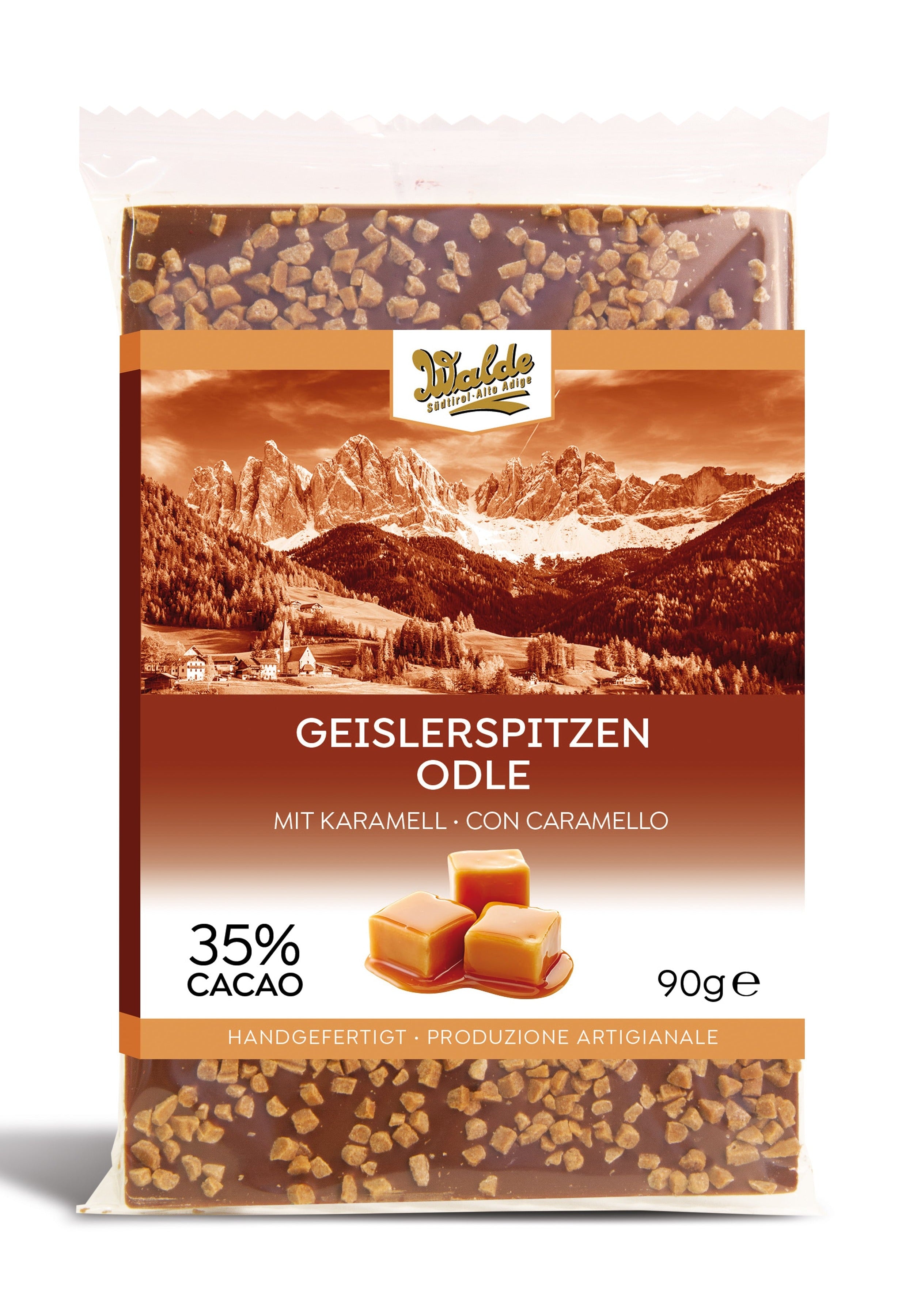 GEISLERSPITZE - Milchschokolade mit Karamell