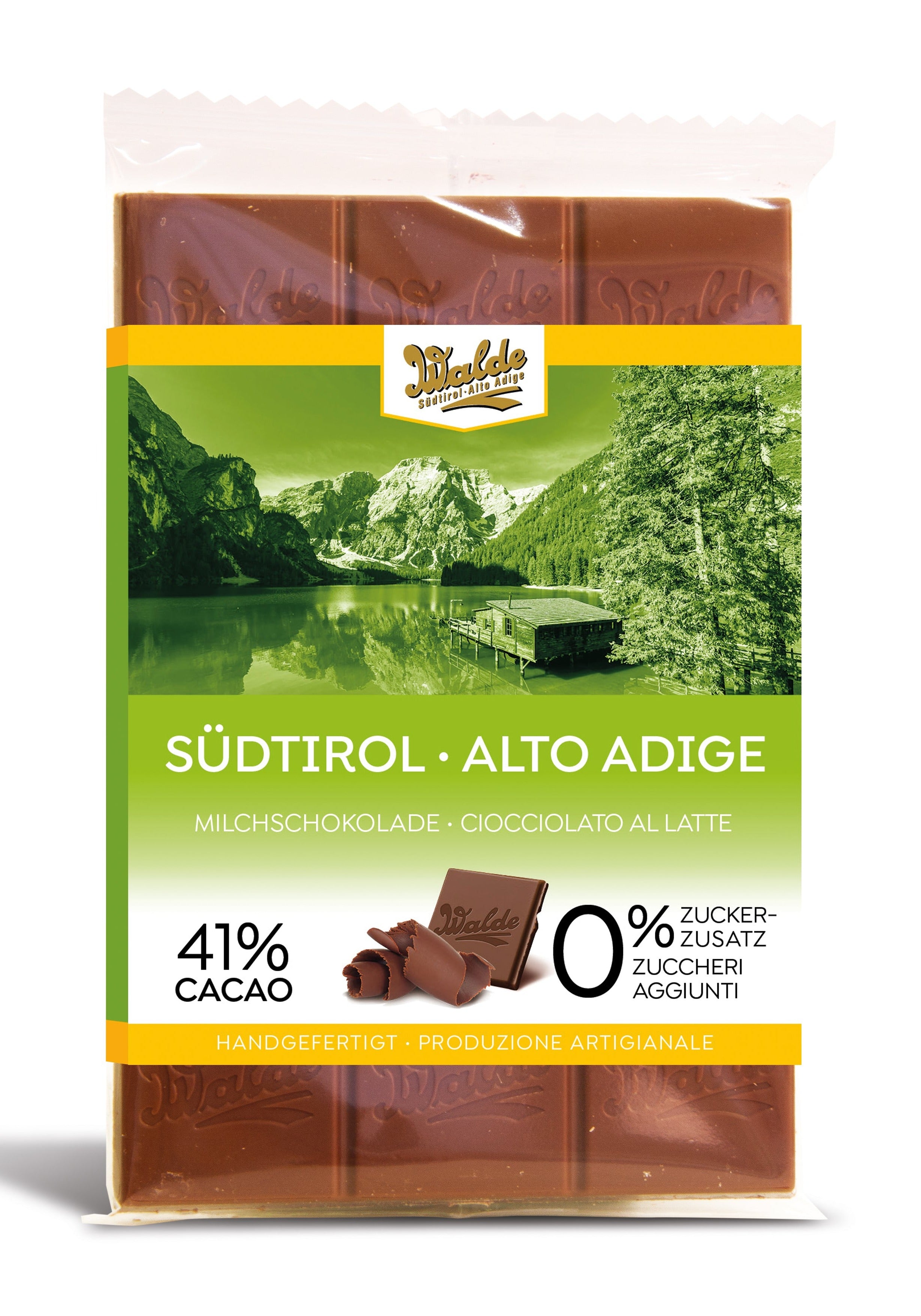 SÜDTIROL - Milchschokolade ohne Zucker