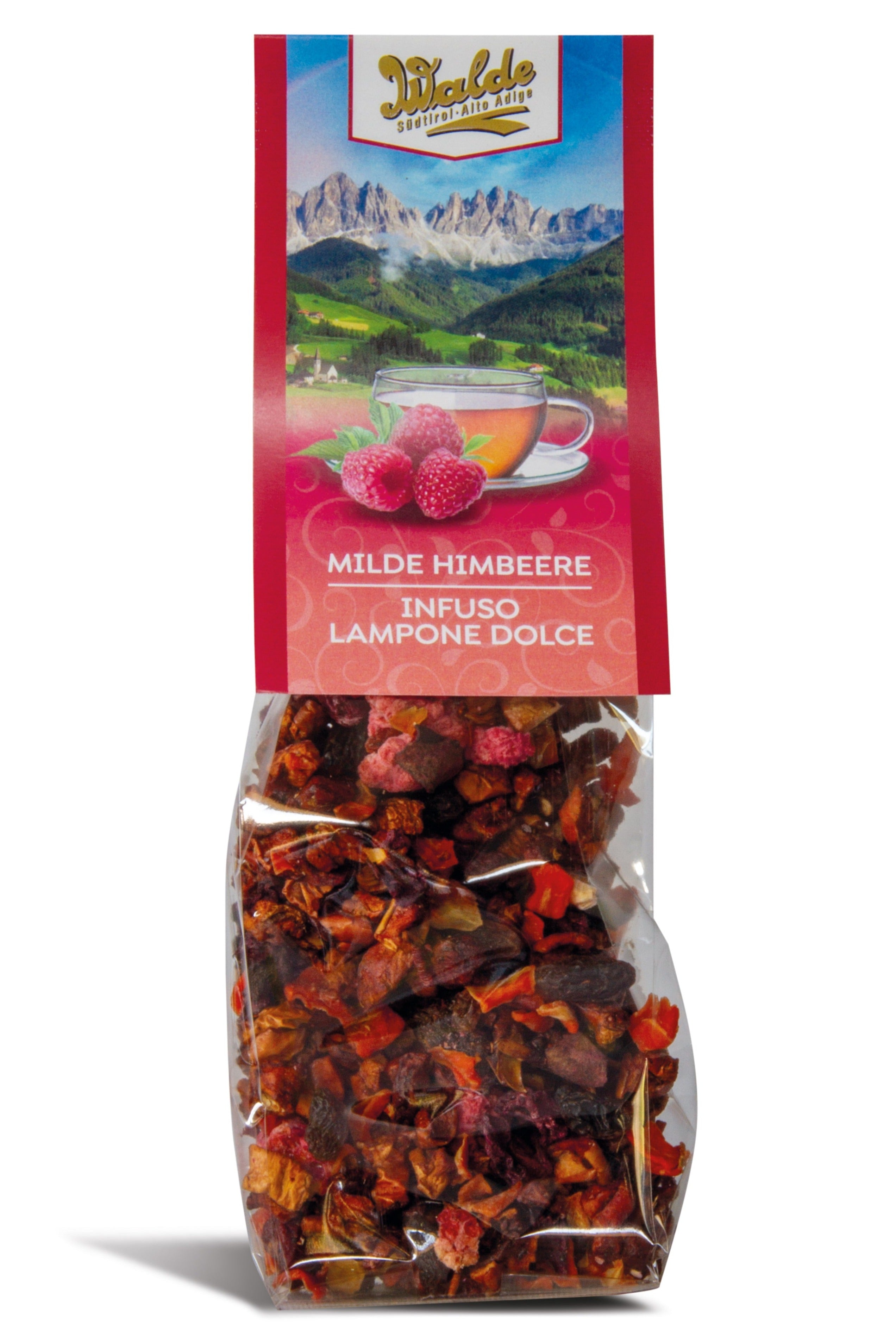 Milde Himbeere – Früchtetee mit Himbeer-Geschmack