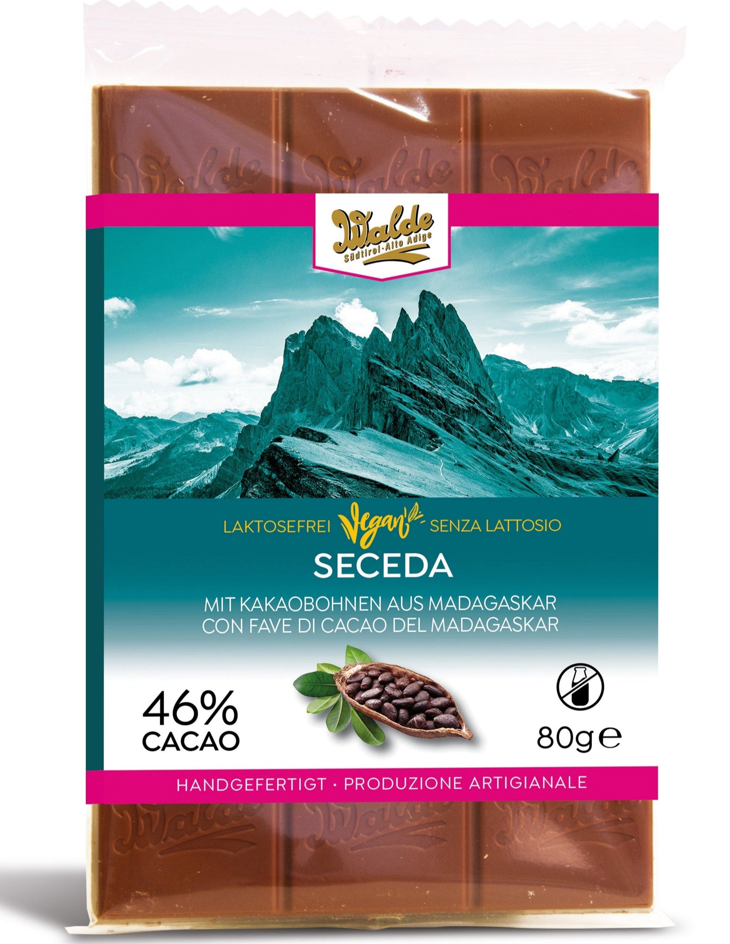 Seceda - Schokolade laktosefrei & vegan