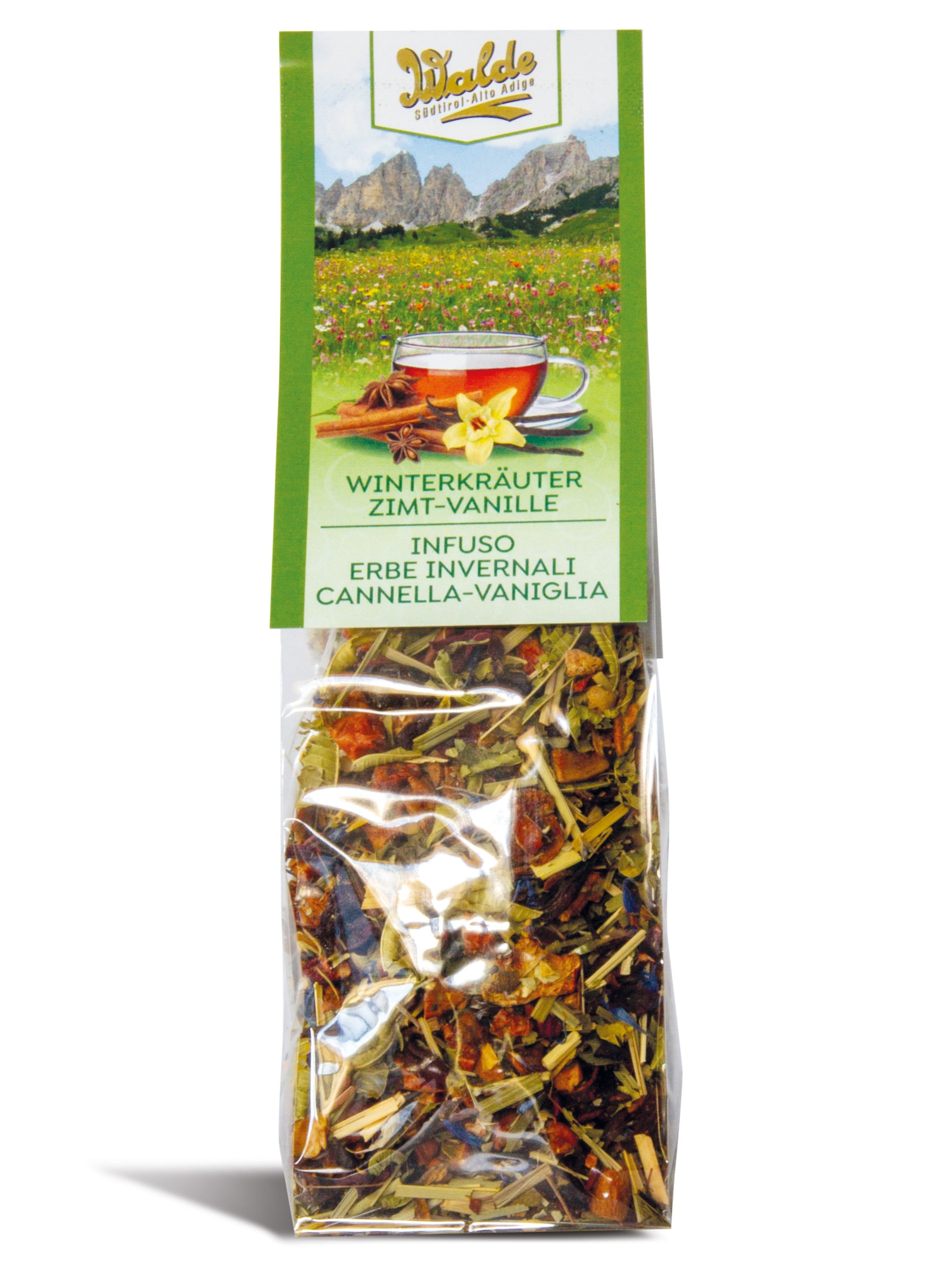 Winterkräutertee mit Zimt-Vanille-Geschmack