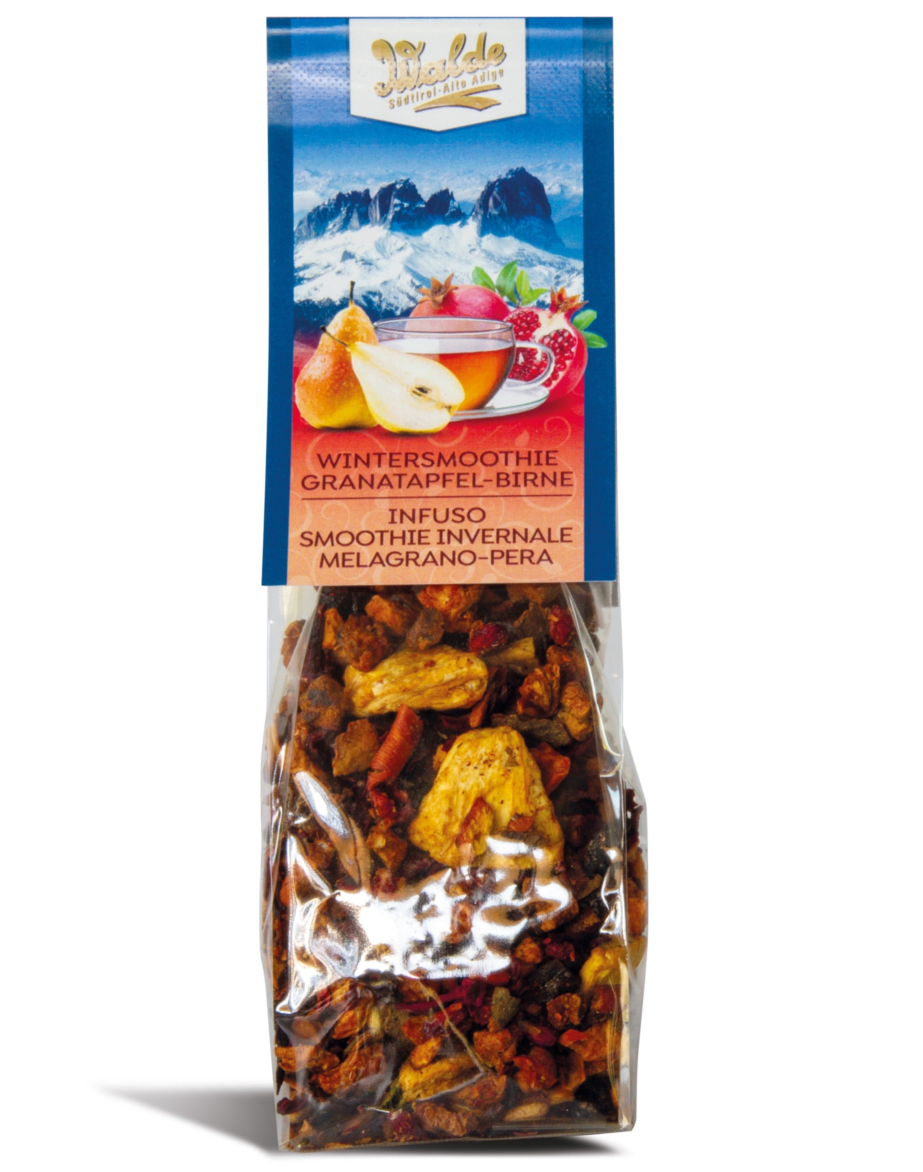 Wintersmoothie – Früchtetee mit Granatapfel-Birne-Geschmack