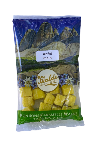 Caramelle fondenti al gusto mela