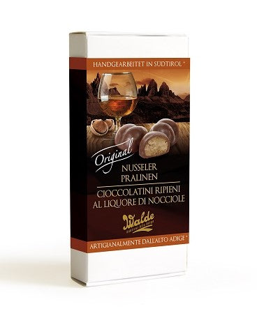 cioccolatini ripieni al liquore di nocciole