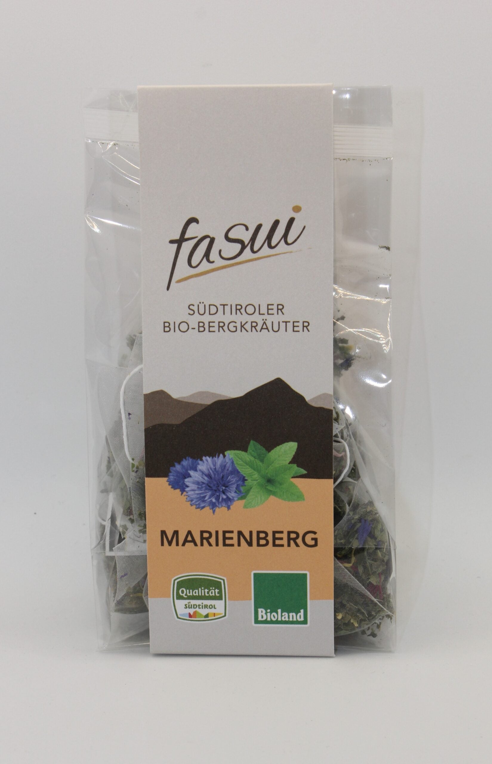 Marienberg – infuso biologico alle erbe di montagna (menta piperita)
